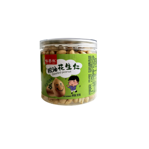 脱油花生瓶装 300克